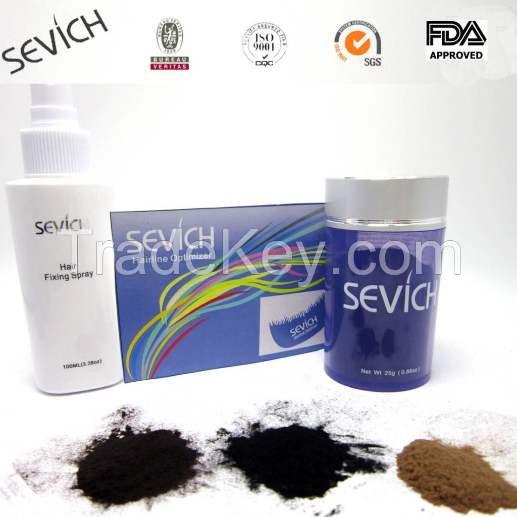Technology OEM/ Custom Hair Loss Treatment Hair powder Hair Thickening Concealer Keratin Hair Fibers 