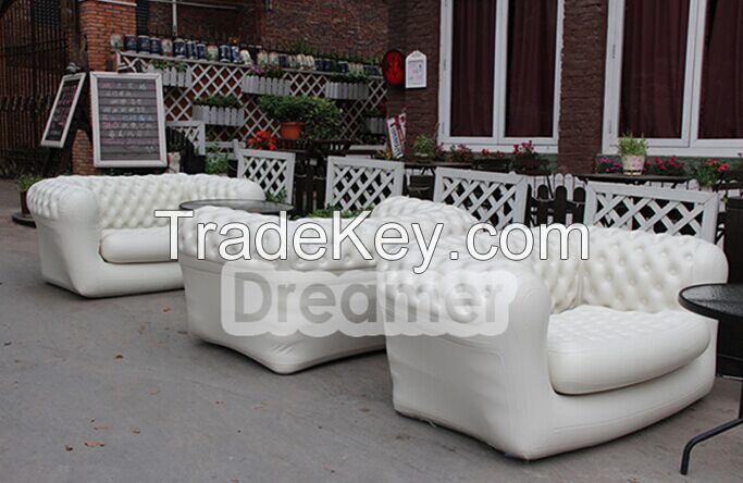 Inflatable Beach Sofa , Giant Advertising Inflatable Sofa