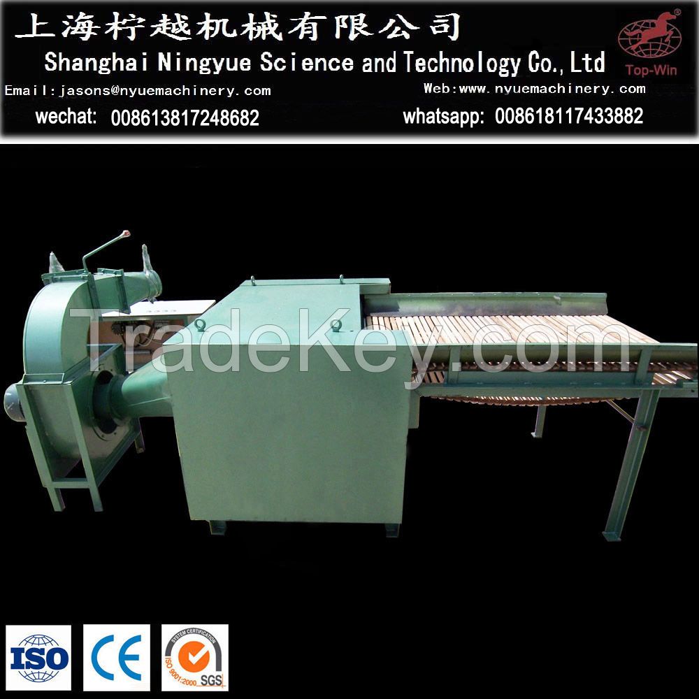 Automatic fiber opening pillow filling packing machine with 2 opener