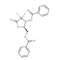 ((2R, 3R)-3-(Benzoyloxy)-4, 4-difluoro-5-oxotetrahydrofuran-2-yl)methyl benzoate
