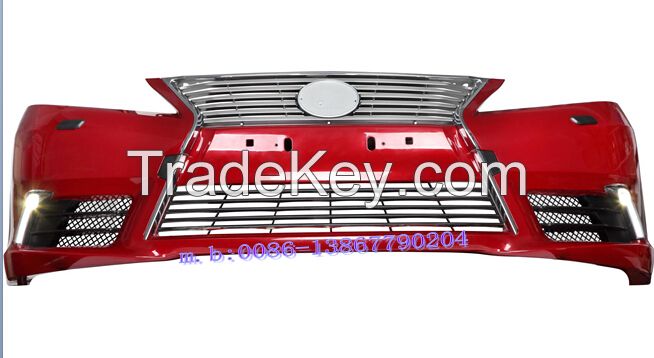 Factory wholesale price for es350 2007-2013 Lexus bumper + middle grill +fog light