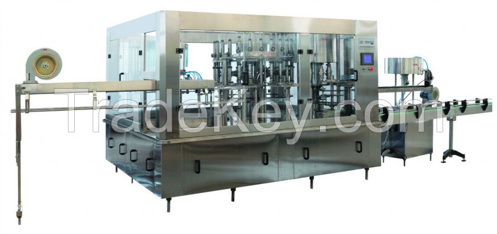 Automatic juice / mango / water filling machine / washing filling capping