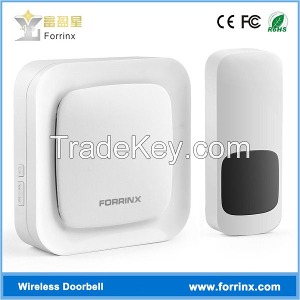 Forrinx B21 Waterproof 52 Melodies 1000ft Range Programmable Wireless Doorbell