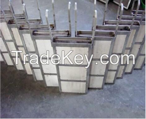 HHO Gr1 titanium anode baskets for electroplating