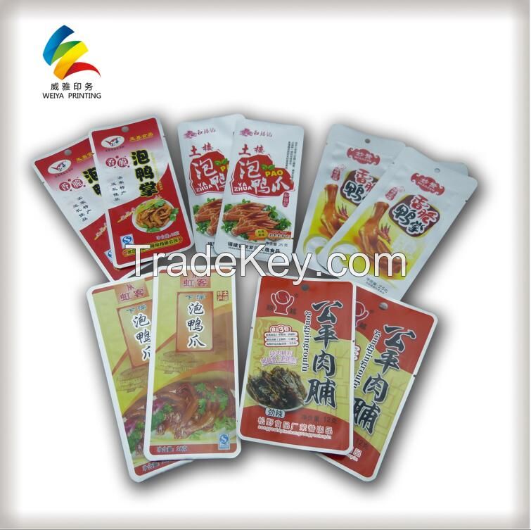High temperature lamination food packing retort pouch