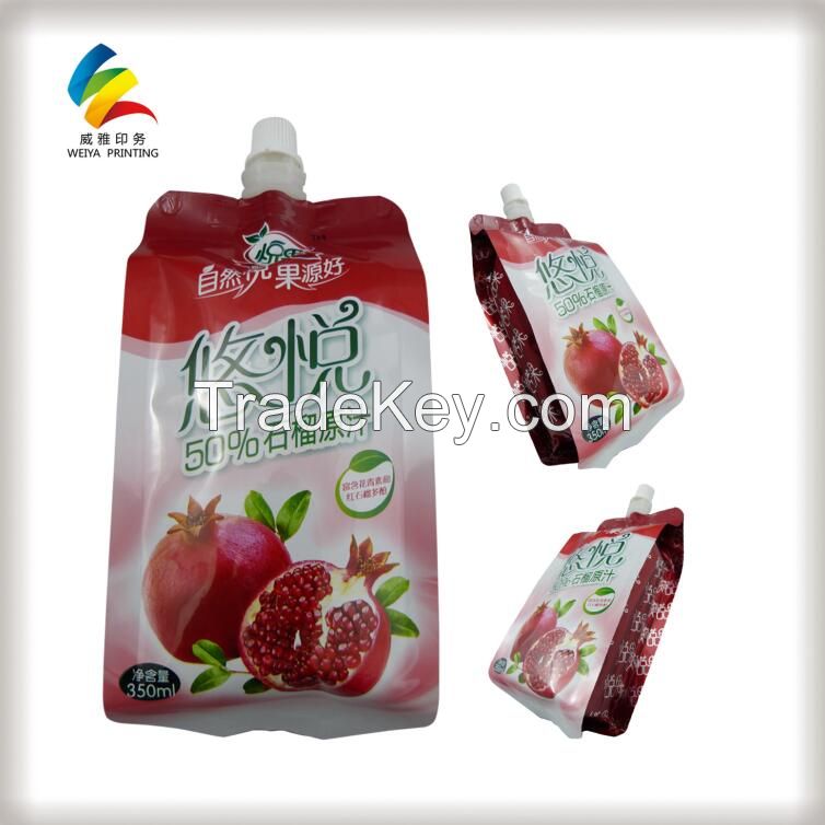 Stand Up pouch bag packaging washing products spouted pouches packaging