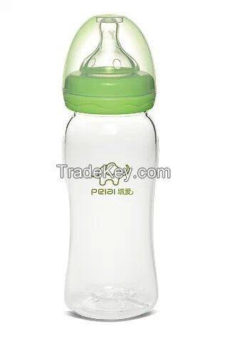 280ml wide-neck crystal glass bottle