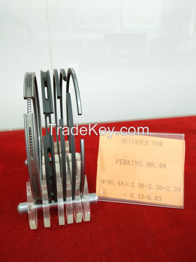 Piston rings for engineering vehicles, cars, trucks, vans and other vehicles