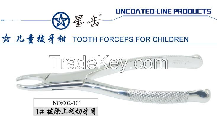 tooth extracting forceps for children