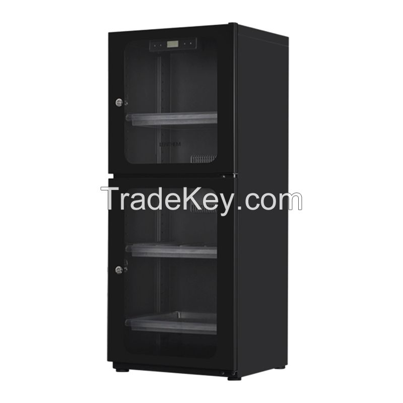LENTHEM dry cabinet/dry box for photography/disk/video production/luxury boutique/medication/ leather good/precision mold storage DT-150D