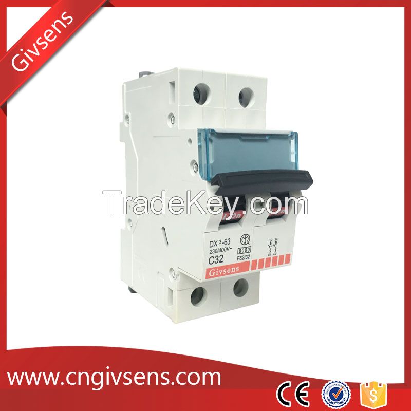 Givsens mcb miniature circuit breaker(RH-GX3)