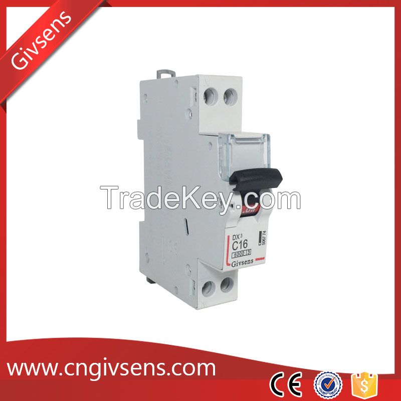 Givsens mcb miniature circuit breaker dpn(RH-GNX3)