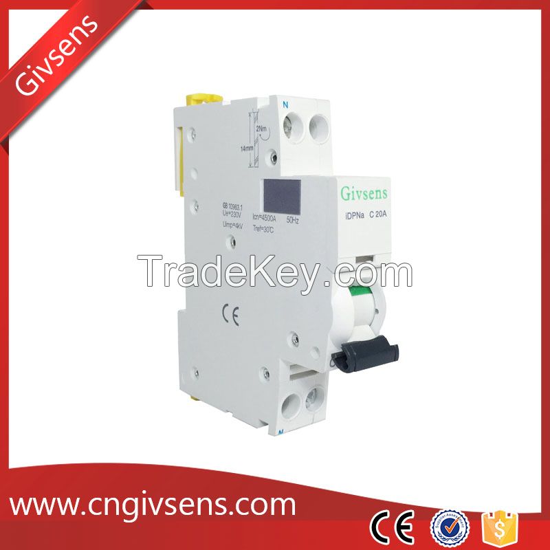 Givsens mcb miniature circuit breaker dpn(RH-G03)