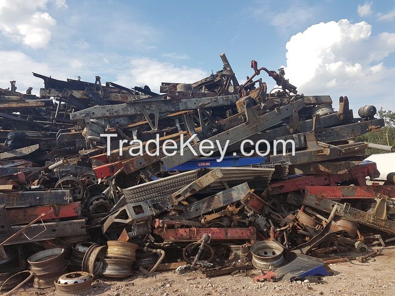 metal scrap, steel scrap, hms