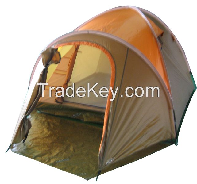 Taupe outdoor camping traveling tent