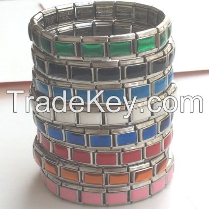 italian charm color bracelets