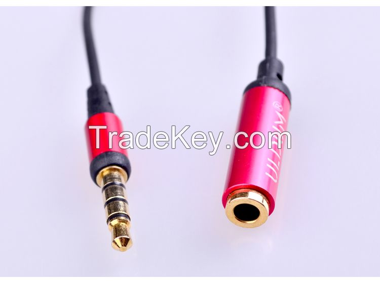 ULDUM 3.5mm audio plug extension cord for mp3 player