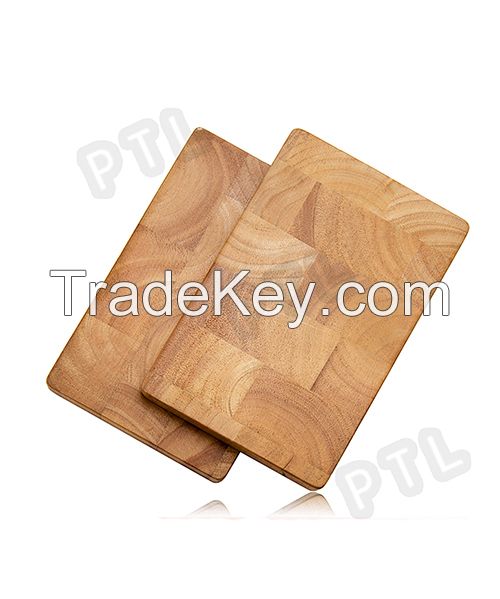 Lovely rubber wood cutting board