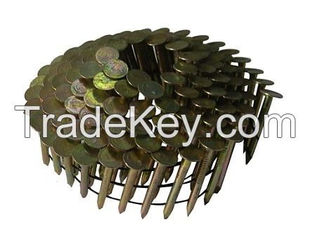 15/16 Degree - Wire Collation Galvanized Coil Roofing Nails