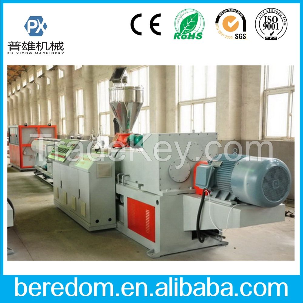 PVC pipe extrusion production line/extruder/equipment/extruding machin