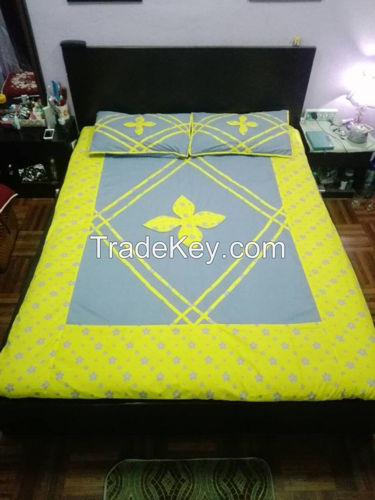 Handmade Designer's Cotton BedSheets (Bed sets)