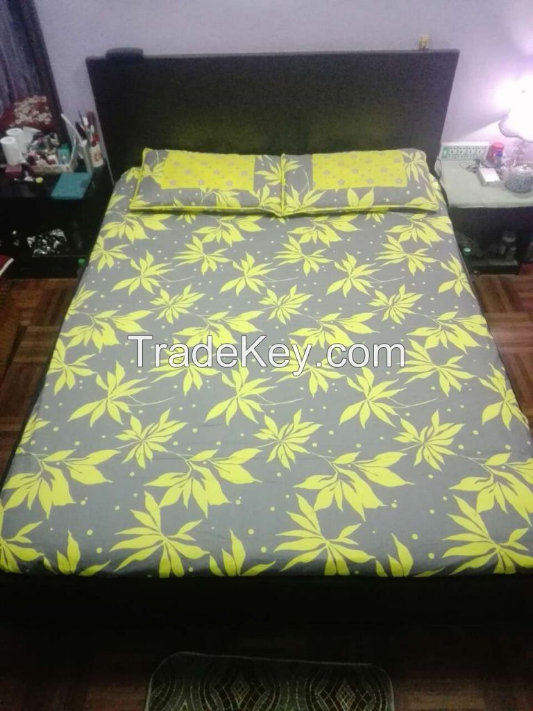 Handmade Designer's Cotton BedSheets (Bed sets)