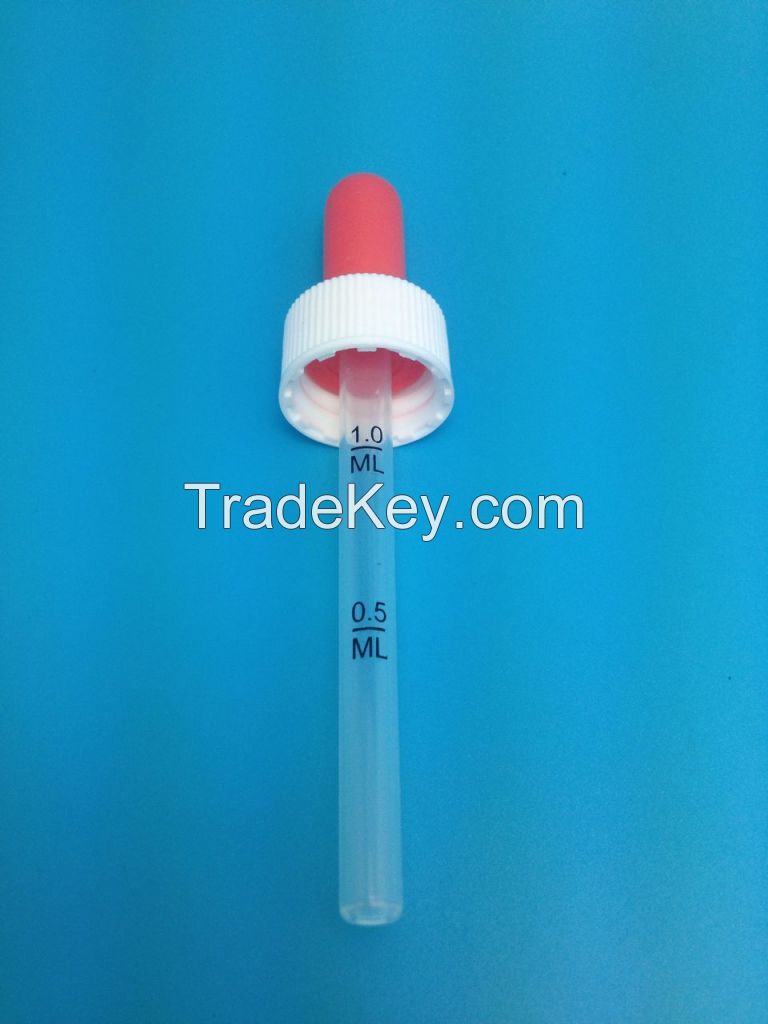 plastic//aluminium dropper 13mm 18mm 20mm 22mm 24mm 28mm