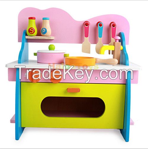 Wooden color Kitchen Toy educational