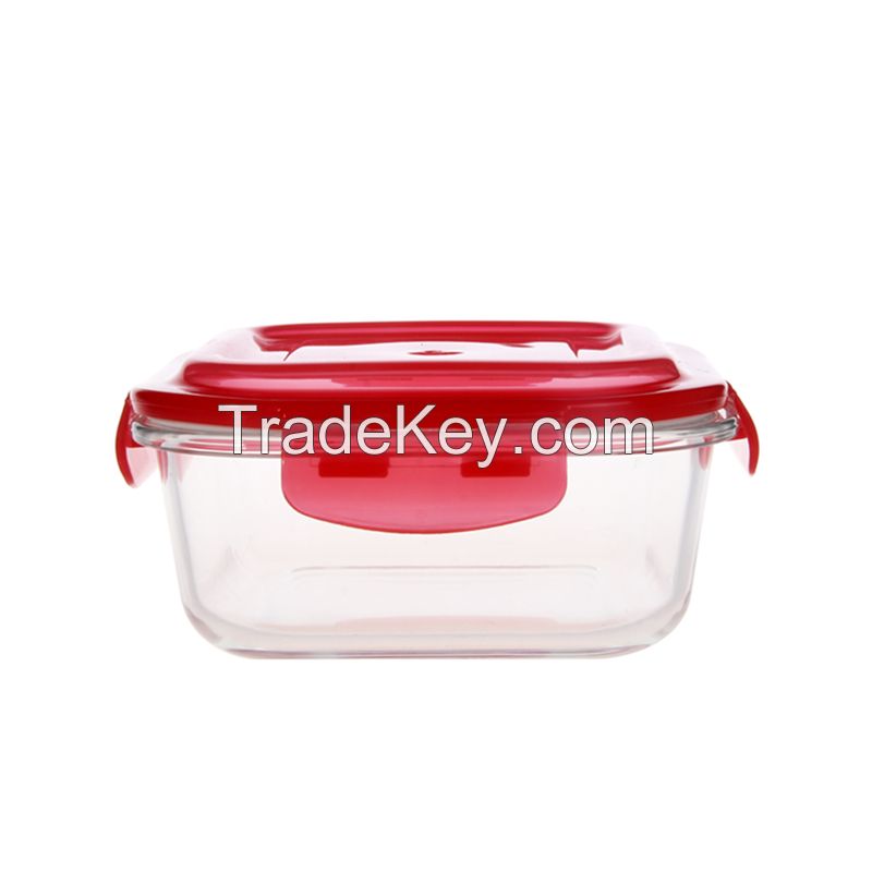 pyrex glass food container with airtight lid