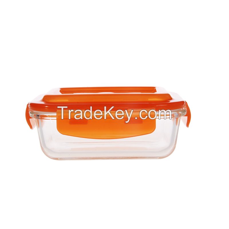 pyrex glass food container with airtight lid