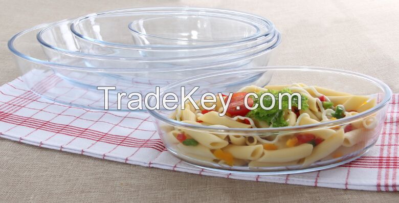 kitchenware glass baking dishes/ plates/ pan