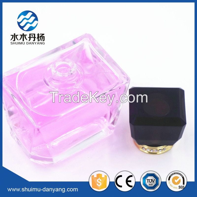 Luxury 100ml Clear Glass Perfume Bottle