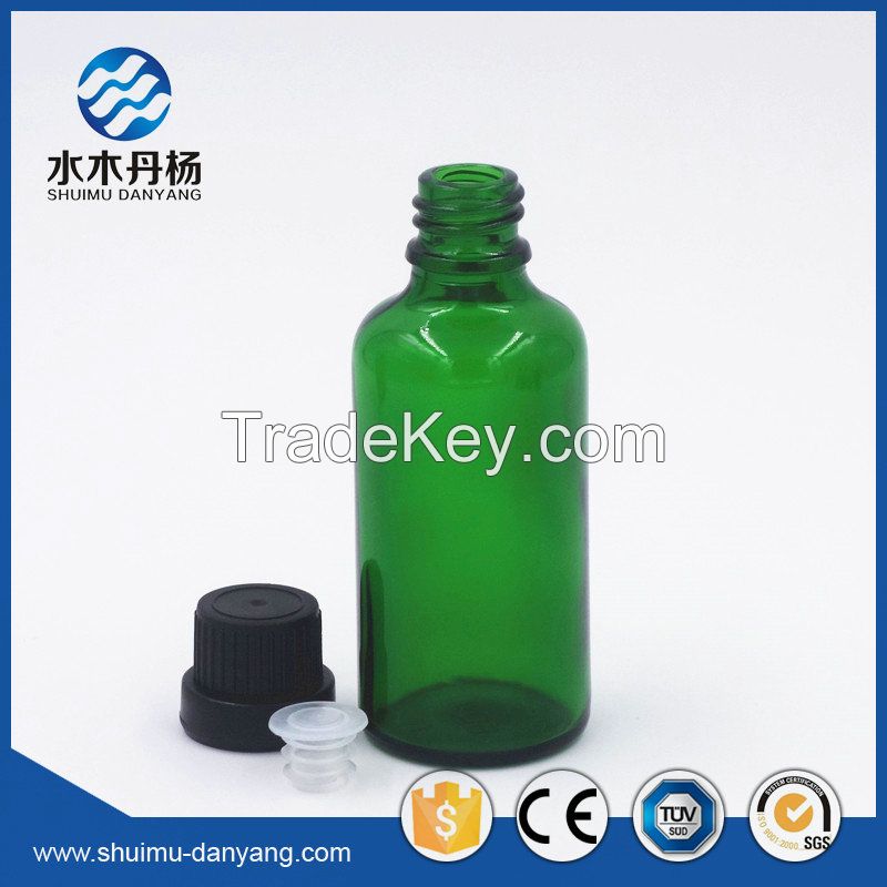 5-100ml lgreen e-liquid bottle glass bottle with tamper proof cap