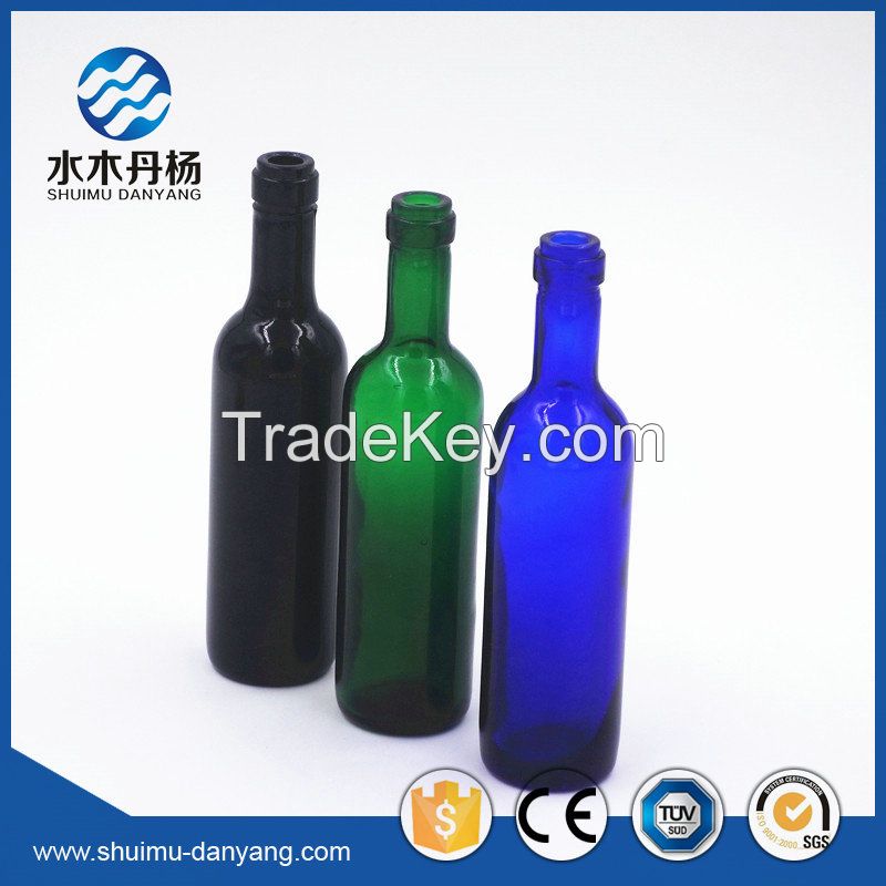 Hot Selling 50ml Round Glass Liquor Bottle With Cork