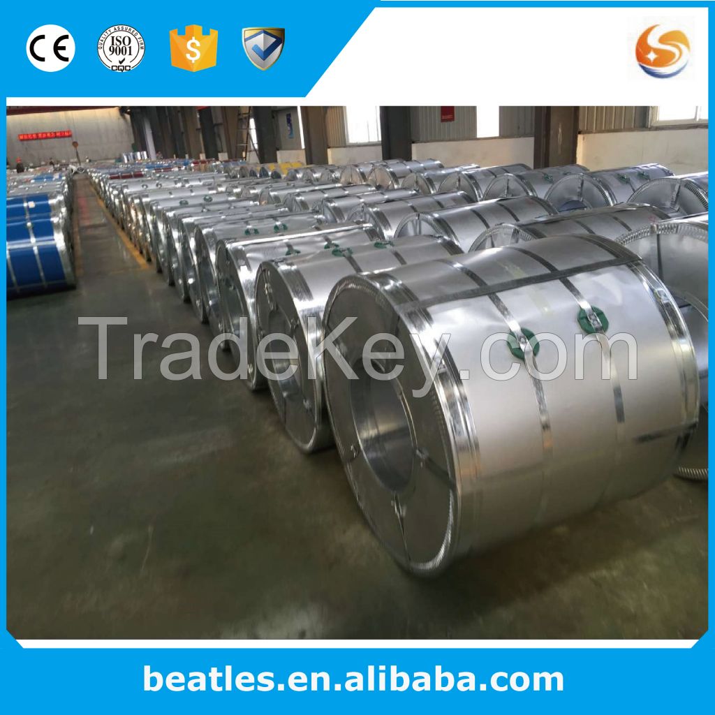 0.35mm thickness hot dipped galvanized steel coil