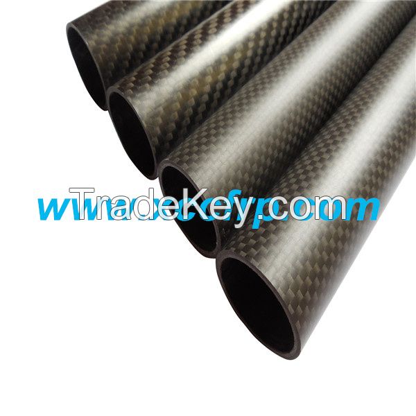 High Strength pultrusion carbon fiber tubes/poles 4mm*6mm*1000mm