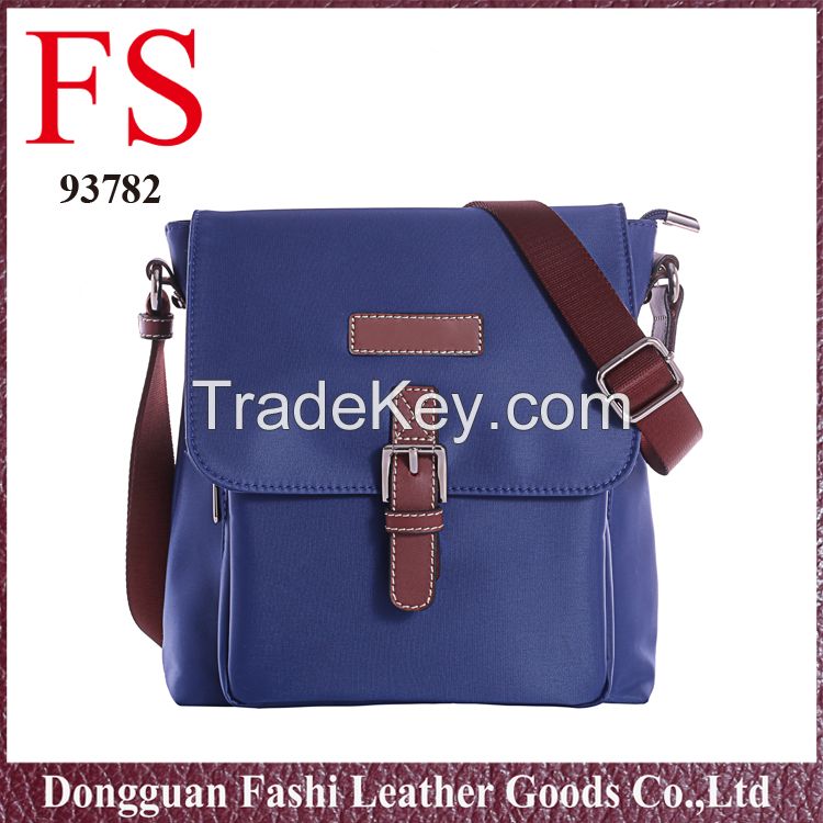 2016 China 50% nylon leather lady wholesale cheap handbag
