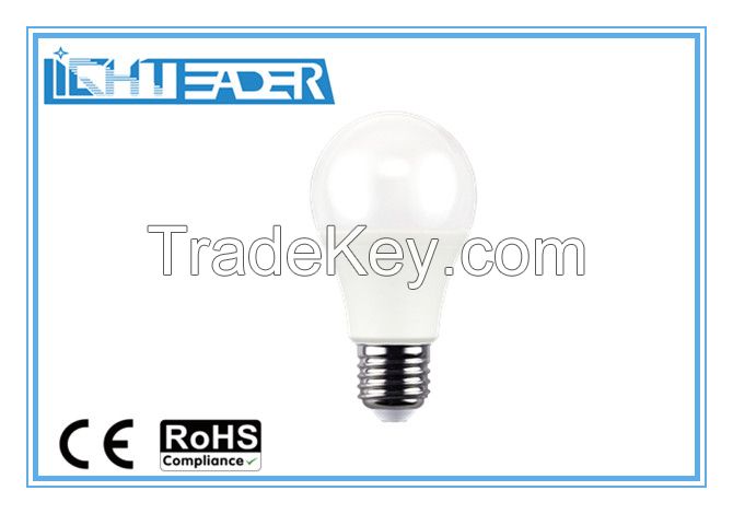 LED Bulbs A60 E27 5.5W 6W 7.5W 8W 9.5W 10W 12W Aluminum&Plastic Ce RoH