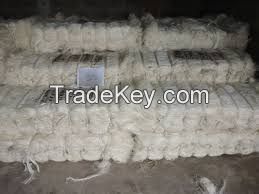 100% Sisal Natural Fiber/ natrual sisal fiber for rope ,sisal twine,sisal fibre