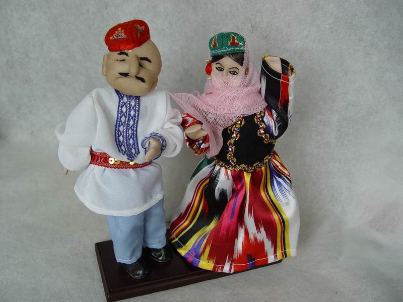 Xinjiang cloth doll
