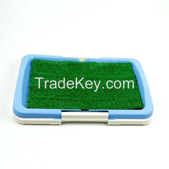 Pet Dog Toilet Grass Mat Dog Urinary Toilet Tray pad Dog Three Layers flat sodding Toilet Mat