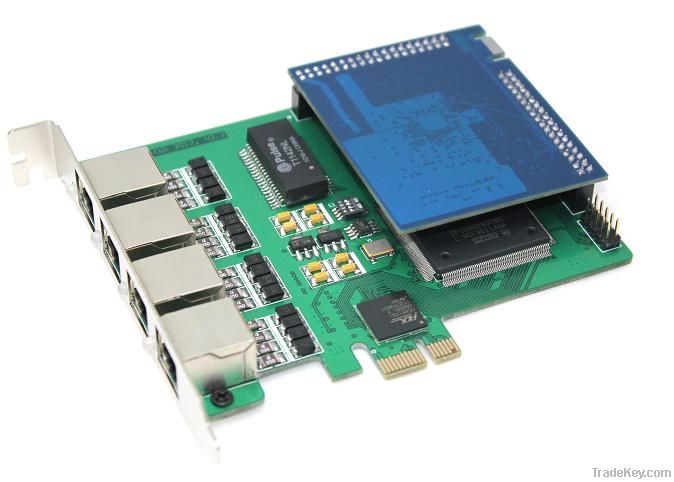 1-4 E1 asterisk card all function as digium