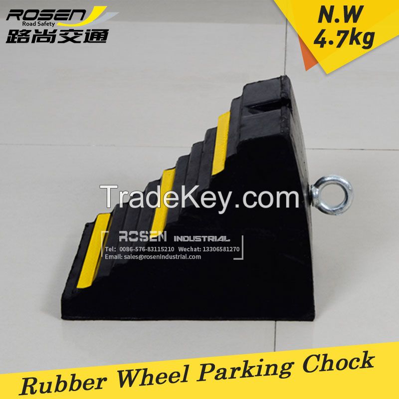 Car and Truck Parking Safety Rubber Wheel Chocks