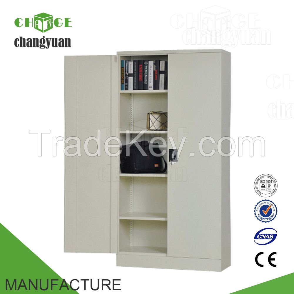 double  doors  steel locker/  metal  locker/  steel  wardrobe/  clothes  cabinet