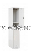2  doors  steel locker/  metal  locker/  steel  wardrobe/  clothes  cabinet