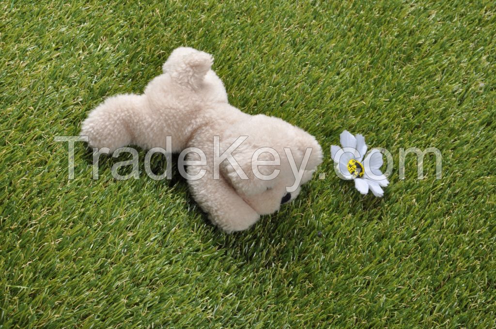 beautiful synthetic grass for wedding decoration