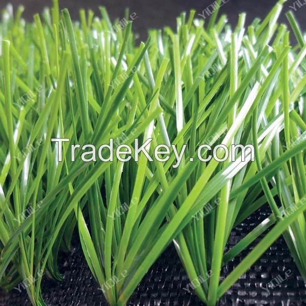 Top quality 4 tone nature landscaping artificial grass for playground