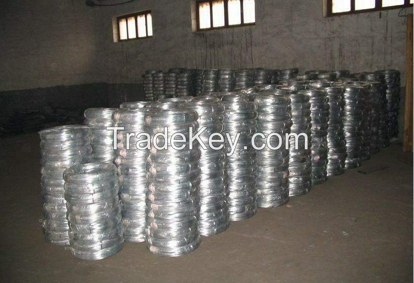 Hot-dipped galvanied iron/steel wires