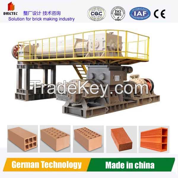 China used Germany technology vacuum extruder for clay brick making machine