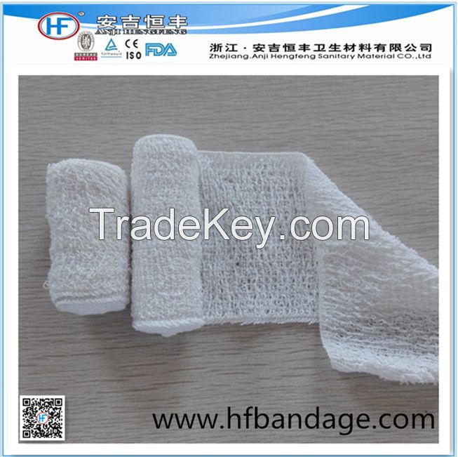 Bleached Elastic Crepe Bandage